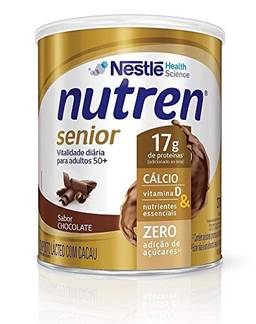 Suplemento Alimentar NUTREN SENIOR Chocolate 370g Nutren Sabor 370g