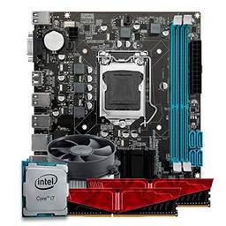 Kit Upgrade, Processador Intel core i7, Placa mãe + 16gb de memória ram