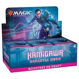 Magic: The Gathering - Caixa de Boosters de Draft de Kamigawa: Dinastia Neon | 36 boosters (540 cards de Magic)