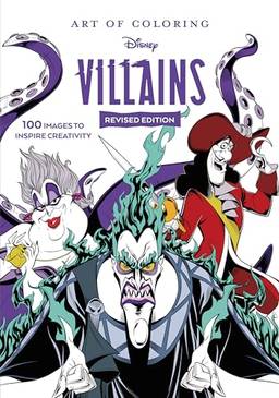 Art of Coloring: Disney Villains: Revised Edition