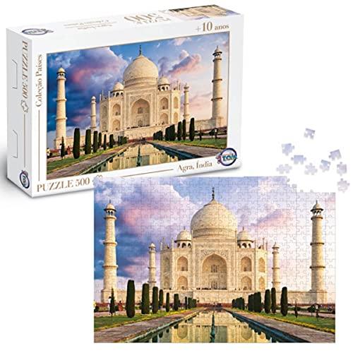 Quebra-Cabeça Taj Mahal Angra Índia 500 Peças Tóia - 12174