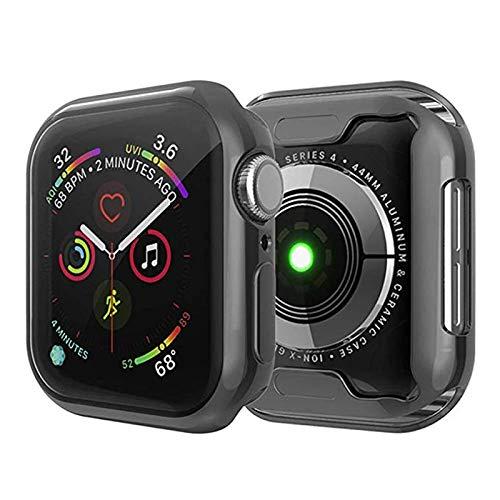 Capa Case Para Apple Watch Tpu borda Series 1 2 3 4 tamanho 40mm preto