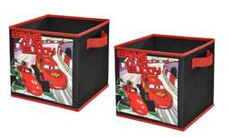 Disney Cars 2 Storage Cubes, Set of 2, 10-Inch