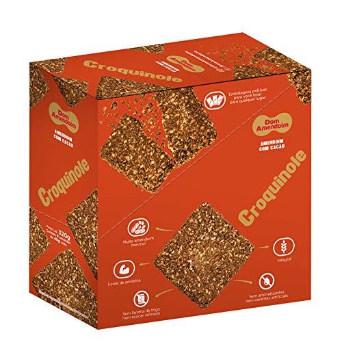 Croquinole de Amendoim com Cacau - Caixa 320 g (8 pacotes de 40 g)
