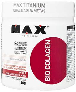 Bio Colagen (150G) - Sabor Frutas Vermelhas, Max Titanium