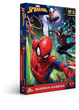 Toyster Quebra-Cabeça Cartonado Spider-Man 100 Peças