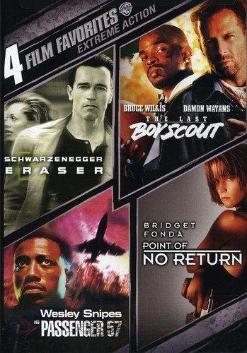 4 Film Favorites: Extreme Action (Eraser, The Last Boy Scout, Passenger 57, Point of No Return)