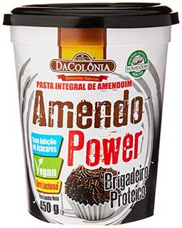 Amendopower Pasta De Amendoim Brigadeiro Proteico Zero 450G