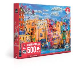 Toyster Brinquedos Cores da Cidade - Quebra-cabeça - 500 peças, Multicolorido