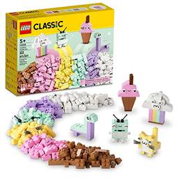 LEGO® Classic Diversão Pastel Criativa 11028; Conjunto de Construção (333 Peças)
