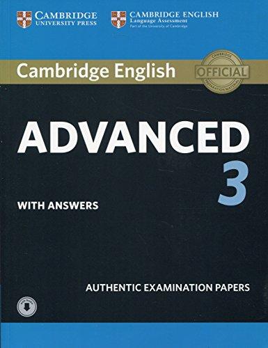 Cambridge English Advanced 3 - Student´s Book With Answers and CD Online