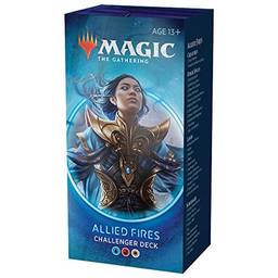 Allied Fires Deck | Magic: The Gathering Challenger Deck 2020 | Pronto para torneios | 75 cartas + fichas