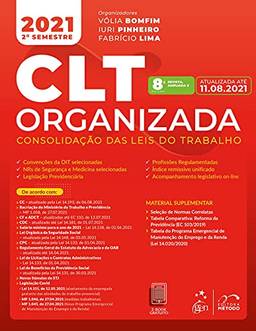 CLT organizada - Consolidação das Leis de Trabalho