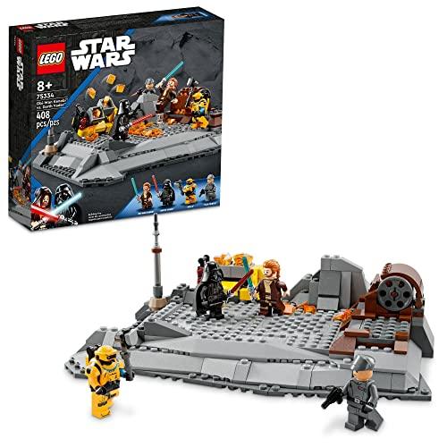 75334 LEGO® Star Wars™ Obi-Wan Kenobi™ contra Darth Vader™; Kit de Construção (408 peças)