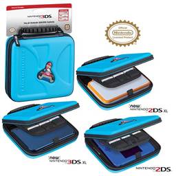 Officially Licensed Hard Protective 3DS Carrying Case - Compatiable with Nintendo 3DS, 3DS XL, 2DS, 2DS XL, New 3DS, 3DSi, 3DSi XL - Includes Game Card Pouch