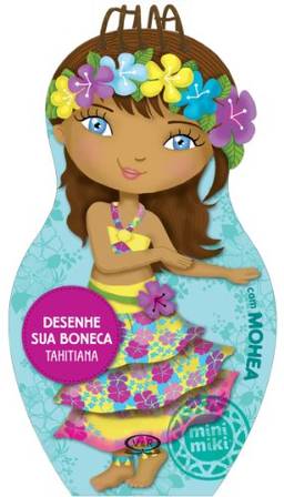 Desenhe sua boneca tahitiana