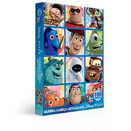 Pixar - Quebra-cabeça - 100 peças - Toyster Brinquedos