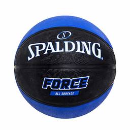 Bola Basquete Spalding Force, preto e azul, 7