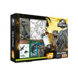 Kits e Gifts Brinquedos Box de Atividades - Jurassic World - 30722 - Copag