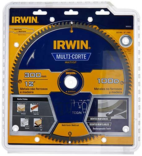 IRWIN Lâmina de Serra Circular Multicorte de 300mm e 100 Dentes 363022LA