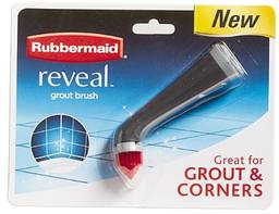 Rubbermaid - Cabeça de rejunte multiuso, cinza, ideal para linhas de argamassa, cantos, banheiro, limpeza de cozinha