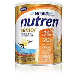 Nutren Senior Zero Lactose Baunilha 740g