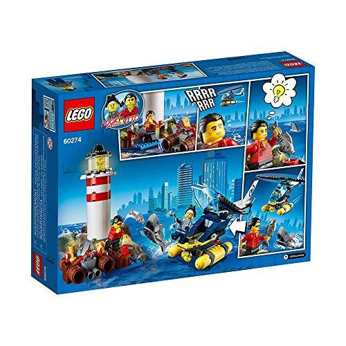 Lego City 60274 Policia de Elite Captura no Farol 189 Pecas