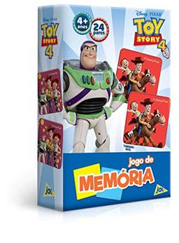 Toy Story 4 - Jogo de Memória, Toyster Brinquedos, Multicor