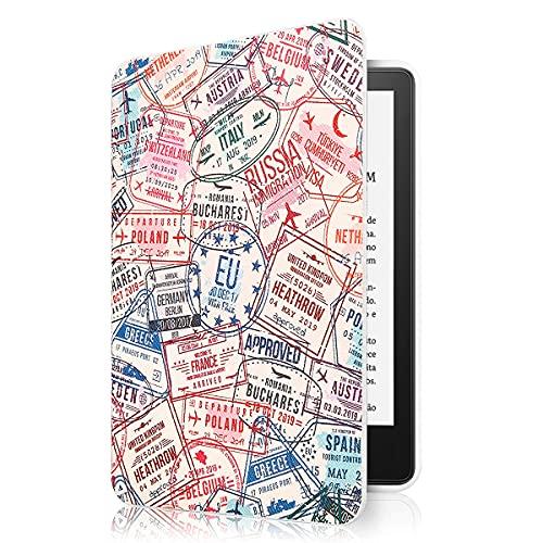 Capa Novo Kindle Paperwhite 11a geração 2021 - WB Ultra leve Silicone Flexível e Sensor Magnético - Passport