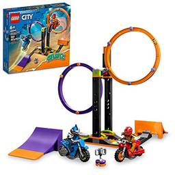 LEGO® City Desafio de Acrobacias com Anéis Giratórios 60360; Conjunto de Construção (117 Peças)