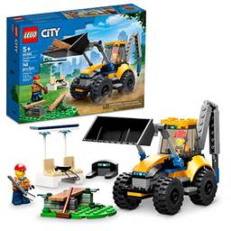 LEGO City Escavadeira de Construção 60385 (148 peças); Conjunto de Construção