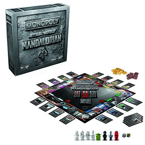 Jogo Hasbro Gaming Monopoly Star Wars The Mandalorian - F1276 - Hasbro, Preto e Cinza