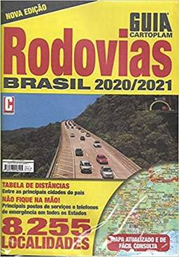 Guia Cartoplam - Mapa Rodovias Brasil- 08ed/20