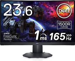 Monitor Dell Gamer Curvo S2422HG 23.6" Preto