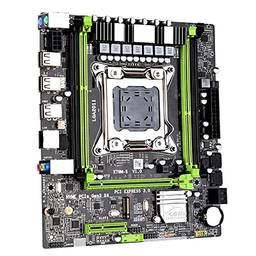 Henniu X79M-S 2.0 Motherboard Gaming Mainboard Dual-channel DDR3 Memory Slots High-speed M.2 Interface Support A2011 CPU