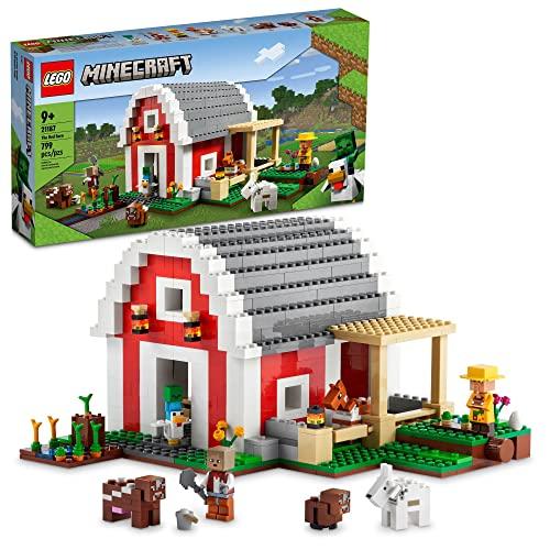 LEGO® Minecraft® O Celeiro Vermelho 21187 Kit de construção (799 peças)