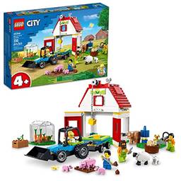 60346 LEGO® City Animais do Celeiro e da Fazenda; Kit de Construção (230 peças)