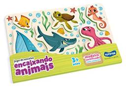 Encaixando Animais (2 Modelos, Fundo do Mar e Savana), Toyster Brinquedos, Colorido