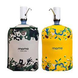 Momo Lifestyle Capa para Galão de Água 20 litros 10 litros em Neoprene Dupla-face (Patria Amada, para Galão 20 Litros)