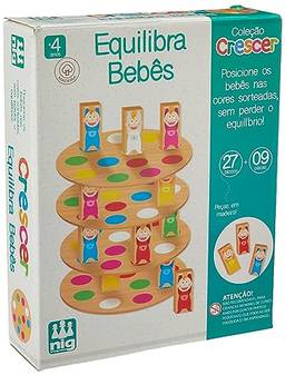 Equilibra Bebês Madeira Crescer, Nig Brinquedos