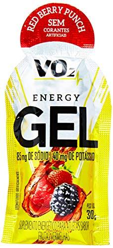 Vo2 Energy Gel Frutas Vermelhas, Integralmedica, 10 Sachês 30g