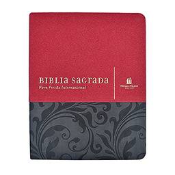 Bíblia NVI, Couro Soft, Vermelho, Com Espaço para Anotações, Leitura Perfeita