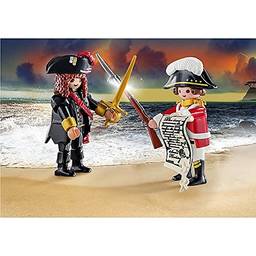 Duopack Pirata E Soldado Britanico, Sunny Brinquedos, Multicor
