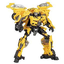 Figura Transformers: O Lado Oculto da Lua Studio Series 87 Deluxe 11 cm - Bumblebee - F3168 - Hasbro