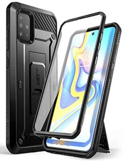 Capa Capinha Case SUPCASE Ubeetle Pro Samsung Galaxy A51 (não cabe A50), coldre robusto de corpo inteiro e capa de suporte, com protetor de tela embutido (Não cabe na A51 5G versão) (Preto)