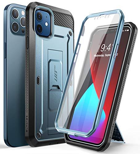 SUPCASE Unicorn Beetle Pro Series Case for iPhone 12 / iPhone 12 Pro (2020 Release) 6.1 Inch, Built-in Screen Protector Full-Body Rugged Holster Case