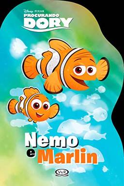 Nemo e marlin (procurando Dory) – livro recortado