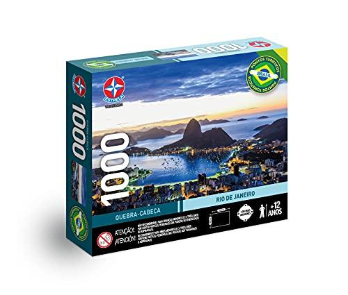 Quebra-cabeça, Rio de Janeiro, 1000 peças, Estrela - Exclusivo Amazon