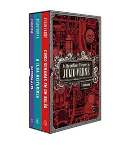 As magníficas viagens de Júlio Verne - Box com 3 livros
