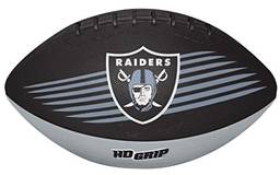 NFL Las Vegas Raiders 07731072111NFL Downfield Bola de futebol (todas as opções de equipe), preto, juvenil